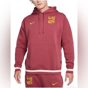 NIKE LIVERPOOL FC MENS RED EXPRESS LONG SLEEVE HOODIE S NEW